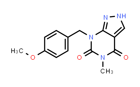 CAS No. 1351961-59-5, 7-[(4-Methoxyphenyl)Methyl]-5-Methyl-2H-pyrazolo[3,4-d]pyriMidine-4,6(5H,7H)-dione