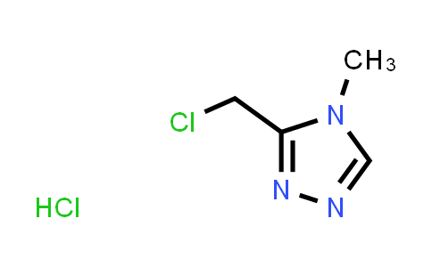 CAS No. 135206-77-8, 3-(Chloromethyl)-4-methyl-4H-1,2,4-triazole hydrochloride