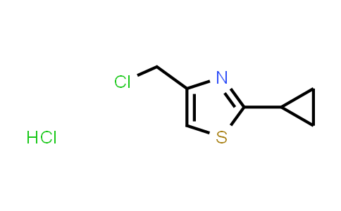 CAS No. 135207-10-2, 4-(Chloromethyl)-2-cyclopropylthiazole hydrochloride
