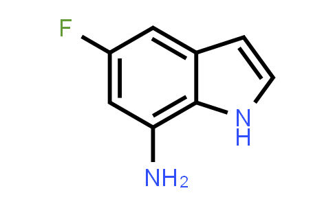 CAS No. 1352394-08-1, 5-Fluoro-1H-indol-7-amine