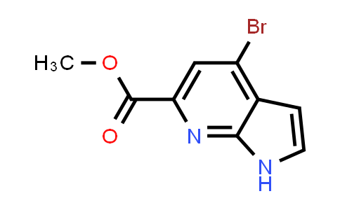 CAS No. 1352394-92-3, Methyl 4-bromo-1H-pyrrolo[2,3-b]pyridine-6-carboxylate