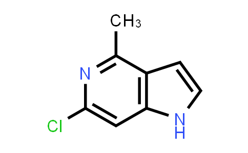 CAS No. 1352397-22-8, 6-Chloro-4-methyl-1H-pyrrolo[3,2-c]pyridine