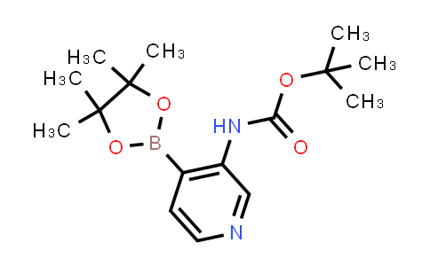 MC519235 | 1352403-06-5 | Carbamic acid, N-[4-(4,4,5,5-tetramethyl-1,3,2-dioxaborolan-2-yl)-3-pyridinyl]-, 1,1-dimethylethyl ester