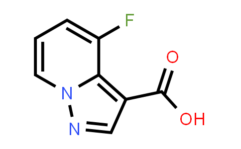 CAS No. 1352625-33-2, 4-Fluoropyrazolo[1,5-a]pyridine-3-carboxylic acid