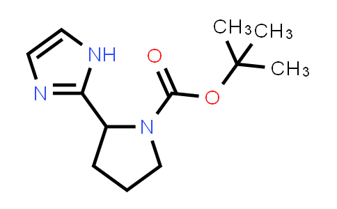 CAS No. 1352719-15-3, tert-Butyl 2-(1H-imidazol-2-yl)pyrrolidine-1-carboxylate