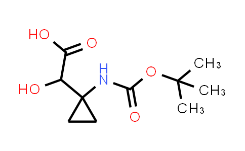CAS No. 1352817-95-8, Cyclopropaneacetic acid, 1-[[(1,1-dimethylethoxy)carbonyl]amino]-α-hydroxy-