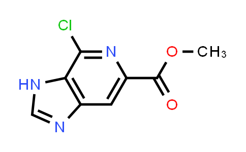 CAS No. 1352897-30-3, 3H-Imidazo[4,5-c]pyridine-6-carboxylic acid, 4-chloro-, methyl ester