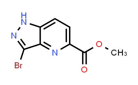CAS No. 1352909-37-5, Methyl 3-bromo-1H-pyrazolo[4,3-b]pyridine-5-carboxylate