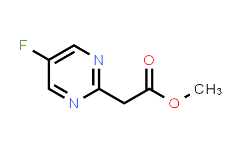 CAS No. 1352925-93-9, Methyl 2-(5-fluoropyrimidin-2-yl)acetate