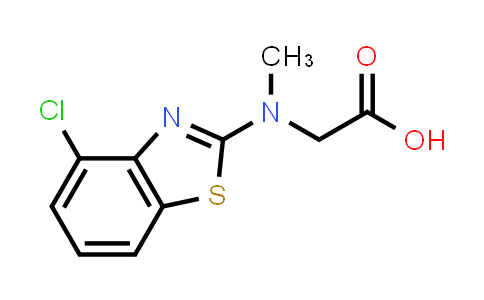 CAS No. 1353000-10-8, N-(4-Chloro-1,3-benzothiazol-2-yl)-N-methylglycine