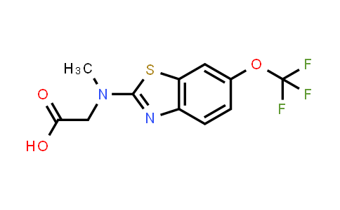 CAS No. 1353000-13-1, N-Methyl-N-[6-(trifluoromethoxy)-1,3-benzothiazol-2-yl]glycine