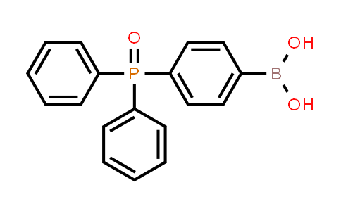 CAS No. 1353035-29-6, (4-(Diphenylphosphoryl)phenyl)boronic acid