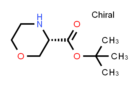 CAS No. 1353085-67-2, 3-Morpholinecarboxylic acid, 1,1-dimethylethyl ester, (3S)-