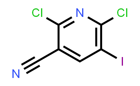 CAS No. 1353087-61-2, 2,6-Dichloro-5-iodopyridine-3-carbonitrile