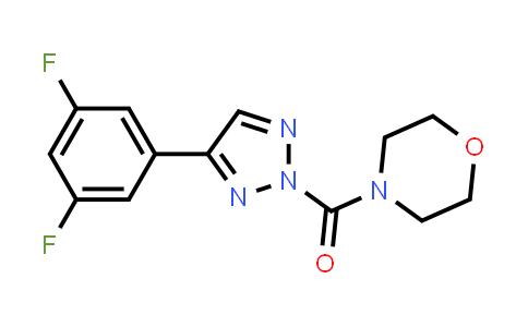 CAS No. 1353092-06-4, Methanone, [4-(3,5-difluorophenyl)-2H-1,2,3-triazol-2-yl]-4-morpholinyl-
