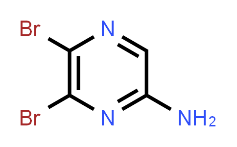 CAS No. 1353100-86-3, 5,6-Dibromopyrazin-2-amine