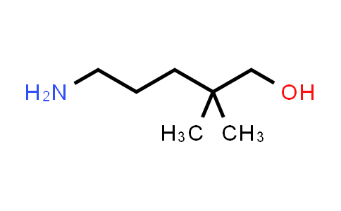 CAS No. 13532-77-9, 5-Amino-2,2-dimethylpentan-1-ol