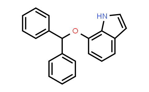 CAS No. 135328-49-3, 7-(Benzhydryloxy)-1H-indole