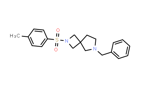 CAS No. 135380-27-7, 2,6-Diazaspiro[3.4]octane, 2-[(4-methylphenyl)sulfonyl]-6-(phenylmethyl)-