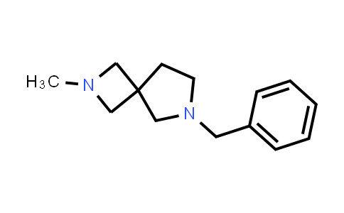 CAS No. 135380-29-9, 2,6-Diazaspiro[3.4]octane, 2-methyl-6-(phenylmethyl)-
