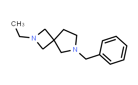 CAS No. 135380-40-4, 2,6-Diazaspiro[3.4]octane, 2-ethyl-6-(phenylmethyl)-