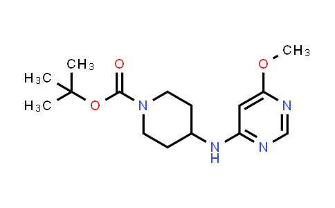 CAS No. 1353955-46-0, 4-(6-Methoxy-pyrimidin-4-ylamino)-piperidine-1-carboxylic acid tert-butyl ester