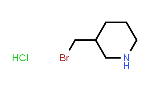 CAS No. 1353976-07-4, 3-(Bromomethyl)piperidine hydrochloride
