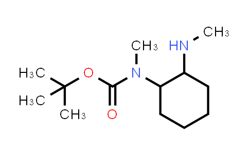 CAS No. 1353977-21-5, tert-Butyl methyl(2-(methylamino)cyclohexyl)carbamate