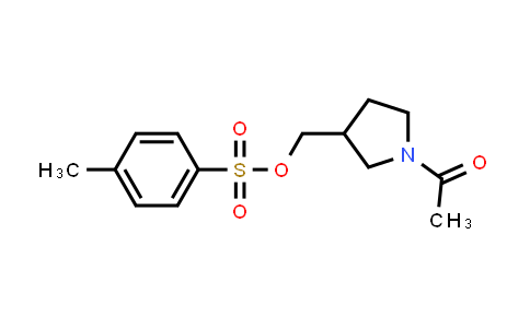 CAS No. 1353979-05-1, (1-Acetylpyrrolidin-3-yl)methyl 4-methylbenzenesulfonate