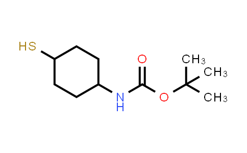 CAS No. 1353979-18-6, tert-Butyl (4-mercaptocyclohexyl)carbamate