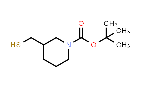 CAS No. 1353989-52-2, tert-Butyl 3-(mercaptomethyl)piperidine-1-carboxylate