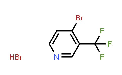 CAS No. 1354425-60-7, 4-Bromo-3-(trifluoromethyl)pyridine hydrobromide