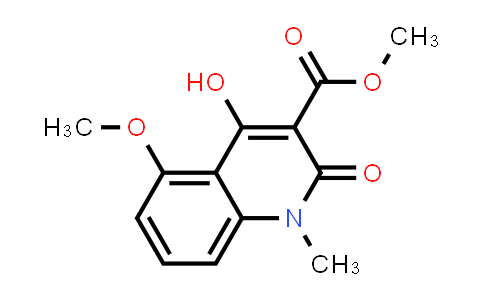 CAS No. 1354639-61-4, Methyl 4-hydroxy-5-methoxy-1-methyl-2-oxo-1,2-dihydroquinoline-3-carboxylate