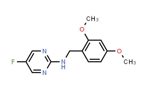 CAS No. 1354819-21-8, N-(2,4-Dimethoxybenzyl)-5-fluoropyrimidin-2-amine