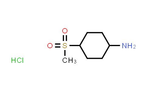 CAS No. 1354951-89-5, 4-(Methylsulfonyl)cyclohexan-1-amine hydrochloride
