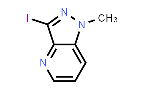 CAS No. 1354954-40-7, 3-Iodo-1-methyl-1H-pyrazolo[4,3-b]pyridine