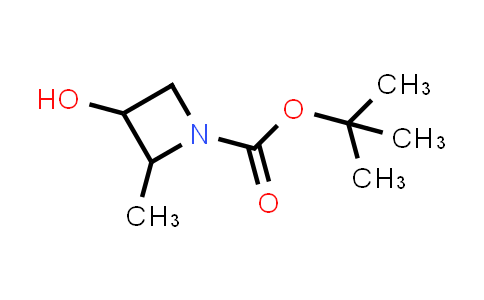 CAS No. 1354955-59-1, tert-Butyl 3-hydroxy-2-methylazetidine-1-carboxylate