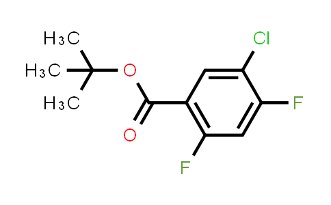CAS No. 1354961-13-9, tert-Butyl 5-chloro-2,4-difluorobenzoate