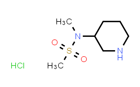 CAS No. 1354963-42-0, N-Methyl-N-(piperidin-3-yl)methanesulfonamide hydrochloride