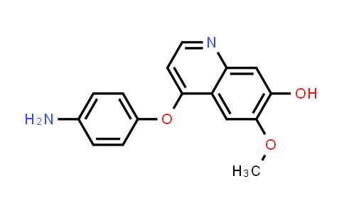CAS No. 1355031-15-0, 4-(4-Aminophenoxy)-6-methoxyquinolin-7-ol