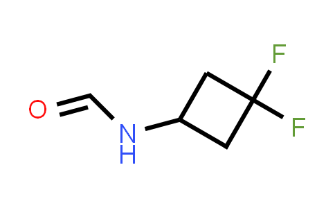 CAS No. 1355328-30-1, N-(3,3-difluorocyclobutyl)formamide