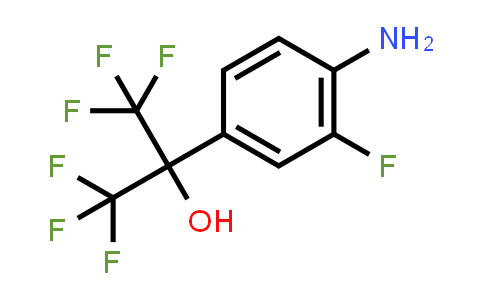 CAS No. 1355338-16-7, 2-(4-Amino-3-fluorophenyl)-1,1,1,3,3,3-hexafluoropropan-2-ol