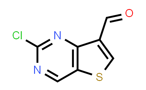 CAS No. 1356016-35-7, 2-Chlorothieno[3,2-d]pyrimidine-7-carbaldehyde