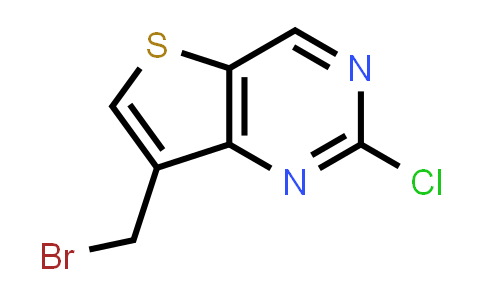 CAS No. 1356017-04-3, 7-(Bromomethyl)-2-chlorothieno[3,2-d]pyrimidine