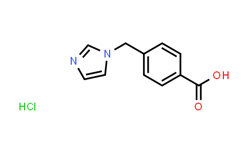 CAS No. 135611-32-4, 4-(1H-Imidazol-1-ylmethyl)benzoic acid hydrochloride