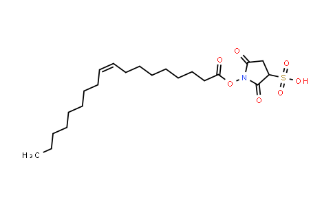 CAS No. 135661-44-8, Sulfosuccinimidyl oleate