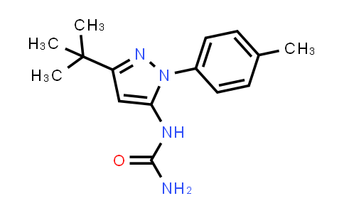 CAS No. 1356851-39-2, Urea, N-[3-(1,1-dimethylethyl)-1-(4-methylphenyl)-1H-pyrazol-5-yl]-