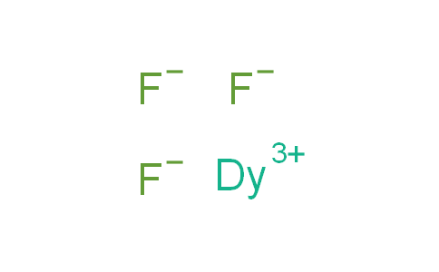 CAS No. 13569-80-7, Dysprosium(III) fluoride