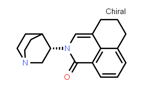 CAS No. 135729-56-5, (S)-2-(Quinuclidin-3-yl)-2,4,5,6-tetrahydro-1H-benzo[de]isoquinolin-1-one