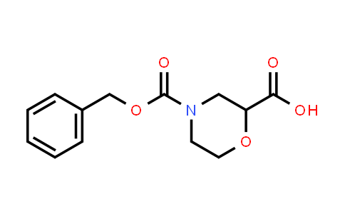 CAS No. 135782-21-7, 4-((Benzyloxy)carbonyl)morpholine-2-carboxylic acid